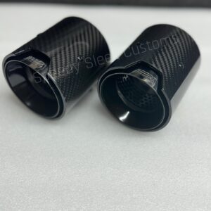 BMW Real Carbon Fibre Single Exhaust Tip F10, F11, F20, F21, F22, F23, F30, F31, F32, F36